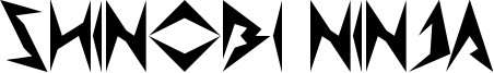 Shinobi Ninja Font