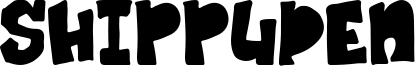 Shippuden Font
