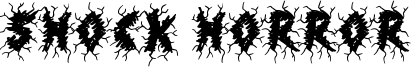Shock Horror Font