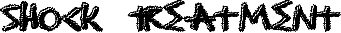 Shock Treatment Font