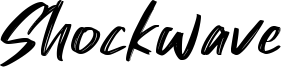 Shockwave Font