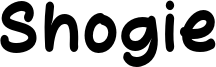 Shogie Font