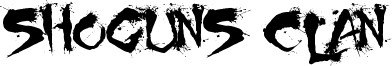 Shoguns Clan Font