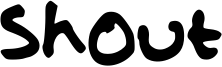 Shout Font