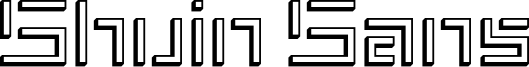 Shuin Sans 3D.otf