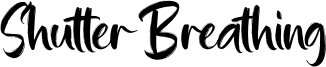Shutter Breathing Font