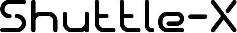 Shuttle-X Font
