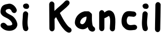 Si Kancil Font
