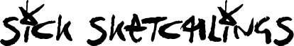 Sick Sketchlings Font