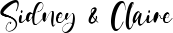 Sidney & Claire Font