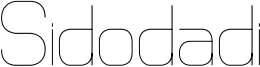 Sidodadi Font
