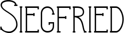 Siegfried Font