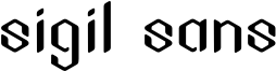 Sigil Sans Font