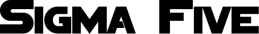 Sigma Five Sans Bold.otf