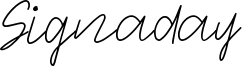 Signaday Font