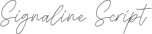 Signaline Script Font