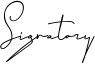 Signatory Font