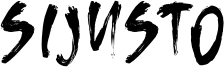 SIJUSTO.otf