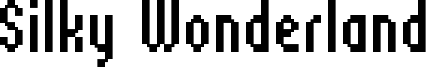 Silky Wonderland Font
