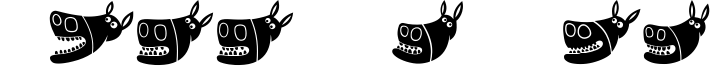 Silly Donkey Font