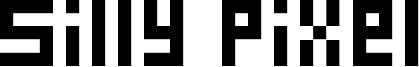 Silly Pixel Font