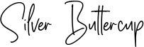 Silver Buttercup Font