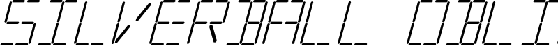 Silverball Italic.otf