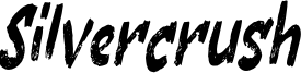 Silvercrush Font