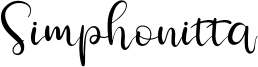 Simphonitta Font