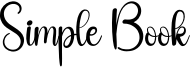 Simple Book.otf