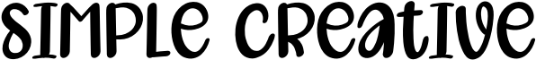 Simple Creative Font