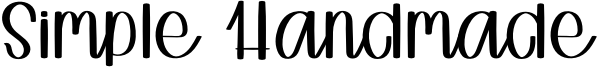 Simple Handmade Font
