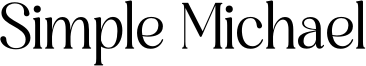 Simple Michael Font