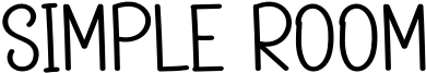 Simple Room Font