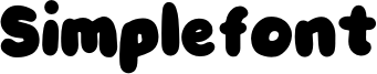 Simplefont Font