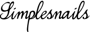 Simplesnails Font