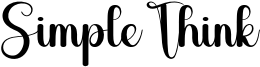 SimpleThink Font