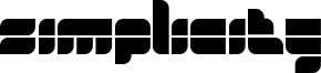 Simplicity Font