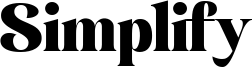 Simplify Font
