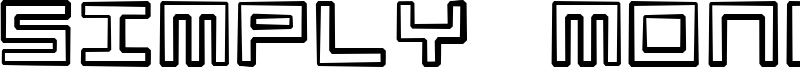 Simply Mono Dirty.ttf