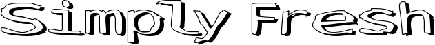 Simply Fresh Font