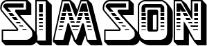 Simson Font