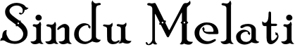 Sindu Melati Font