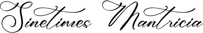 Sinetimes Mantricia Font