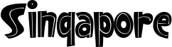 Singapore Font