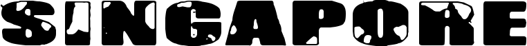 Singapore Font
