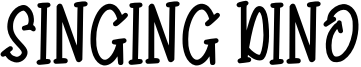 Singing Dino Font