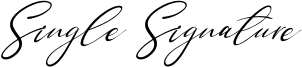 Single Signature Thin Tilted.otf