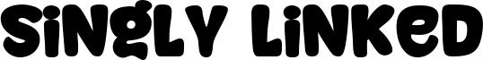Singly Linked Font
