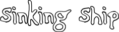 Sinking Ship Font